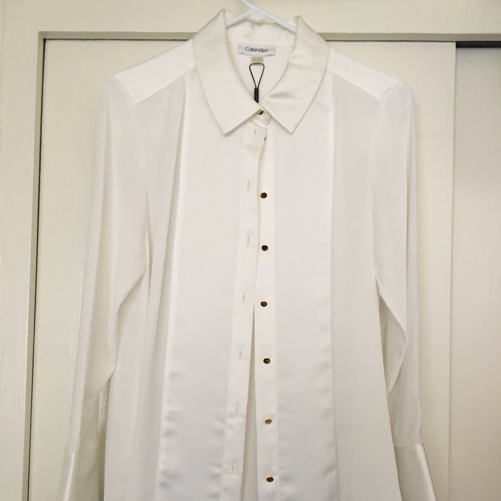 Calvin Klein suit shirt